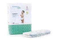 Baby Diaper, 35+ lbs., 16.7" - 24.5" Waist, SIZE 6, Disposable, McKesson BDSZ6 - Pack of 23