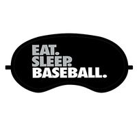 Silk Sleep Mask Baseball Mom, Super Soft and Comfortable Eye Mask with Adjustable Strap for Sleeping, Shift Work and Naps, Good Night Eyeshade for Women & Men & Kids-Baseball Mom2