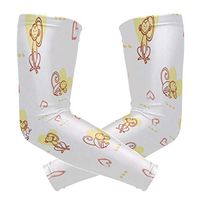 LEVEIS Monkey Arm Sleeves UV Protection for Men Women Sunblock Protective Gloves Running Golf Cycling Driving Long Arm Cover 1 Pair