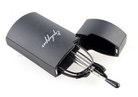 Eyekepper Telescopic Arms Folding Reading Glasses with Flip-Top Case Black +0.75