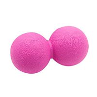 Feccile S-ports & Fit-ness Spiky Massage Ball Roller for Back&Shoulder Deep Tissue Pain Relief,1Pcs (Pink)