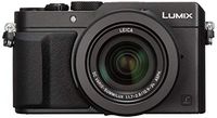 Panasonic Lumix DMC-LX100 Digital Camera, 12.8MP, 3.0-Inch Display, 24-75mm Leica DC Vario-Summilux f/1.7-2.8 Lens, 4K Ultra HD Video, HDMI/USB, Wi-Fi, NFC (Black) - International Version