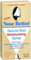 Nose Better Natural Mist Moisturizing Spray 1 oz (Pack of 2)