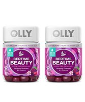Olly Bedtime Beauty Sleep Gummy! 40 Gummies Plum Berry Flavor! Formulated with Ceramides, Melatonin and L-Theanine!! Supports Sleep and Relaxation! Look and Feel Refreshed! Choose Your Pack! (2 Pack)