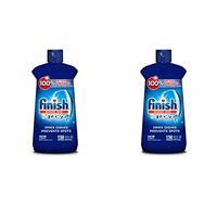 Finish Jet-Dry Rinse Aid, 16oz, Dishwasher Rinse Agent & Drying Agent, 2 pack