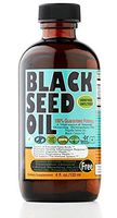 MILD Black Seed Oil Liquid - 2.20%+ Thymoquinone Pungent Flavor Cold Pressed Source of Omega 3 6 9 Black Cumin Seed Oil from 100% Genuine Nigella Sativa 4 Ounce Glass Bottle by Sweet Sunnah