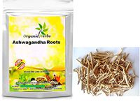 Organic Herbs (Ashwagandha) Withania Somnifera,Indian Ginseng Roots Natural (100gm)