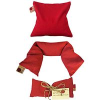 Hot Cherry Pit Pillow Bundles (Sale Pack - Red Denim) 20% Off Individually Priced Items