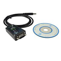 SuperViewVision FTDI USB 2.0 to Serial RS-232 DB9 9Pin Adapter Converter Cable
