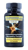 NUPHORIA Gold - Neuropathy Nerve Pain Relief Supplement for Hands and Feet with Stabilized Alpha Lipoic Acid - Nerve Pain Treatment - 30 Day Supply (60 Count)