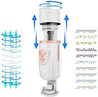 WANGDADA Electric Male Sucker 10 Frequency Vibrantion & Strong Sucking Powerful Rotating&Thrusting Strong Massager Underwear Six Toys for Mens Adult Masterbrators Toy