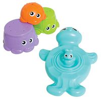 Playgro Bath Stacking Cup Friends for Baby Infant Toddler Children 0184961, Playgro is Encouraging Imagination with STEM/STEM for a Bright Future - Great Start for a World of Learning