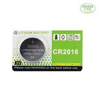 CR2016 3V Lithium Battery, 90mAh for Watch, LCD Writing Tablet and Car Remote Controls, 1-Pack