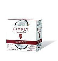 Simply Summer's Eve Cleansing Cloths, Coconut Water, 14 Cloths (Pack of 2)