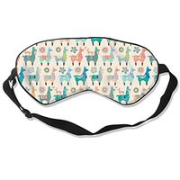 Perfect Gifts - Colorful Llama Fun - Sleep Mask for Woman and Man, Soft Lightweight Contoured Eye Mask, Blackout Blindfold Eye Cover for Travel/Sleep Meditation