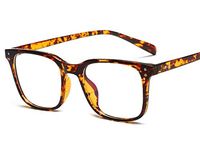 Erokku Blue Light Blocking Glasses Computer Gaming Glasses for Blocking UV Headache, [Anti Eye Eyestrain-Anti Blue Ray] Transparent Lens, Ultra Light Weight Frame Unisex (Men/Women)  (Tortoise Shell)