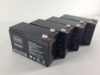 12V 7Ah (from SPS) Go-Ped ESR750EX Scooter Replacement Battery (4 Pack)