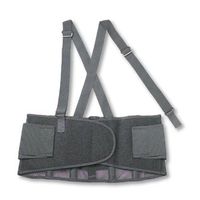 Size XL, Hook and Loop, Spandex Belt with Adjustable Shoulder Straps