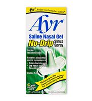 Ayr Saline Nasal Gel No-drip Sinus Spray With Soothing Aloe Vera, 0.75-Ounce Spray Bottles (Pack of 3)