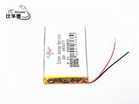 BIHUADE 3.7V 485377 3000MAH Lithium Polymer Li-Po Rechargeable Battery for DIY Mp3 MP4 MP5 GPS