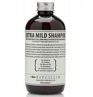 Repcillin Extra Mild Shampoo with Crocodile Oil and Wild Harvested Baobab Oil For Thirsty Hair and Sensitive Scalp by Repcillin