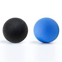 Yoga Massage Ball&Massage Ball, Best Trigger Point Ball, Myofascial Release, Fascia Release, Massage Balls for Foot, Massage Balls for Back, Trigger Point Therapy Balls. (Blue+Black)