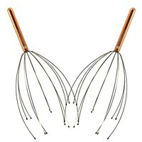 Body Back Scalp Massager, Head Massager for Stress Relief, 2 Pack Color Varies
