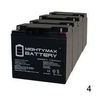 Mighty Max Battery ML22-12 - 12V 22AH Sealed Lead Acid Battery for T4 D5745-4 Pack Brand Product