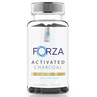 FORZA Activated Charcoal Capsules 1000mg High Strength Formula - Reduce Bloating With Activated Charcoal Tablets - 100 Capsules