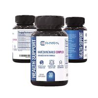 Hair, Skin, and Nails Supplement with Biotin by Clinical Effects - with Essential Hair and Skin Vitamins for Healthy Growth - for Men and Women - 30 Capsules (3)