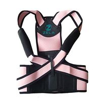 Children Posture Corrector–Back Brace for Posture and Clavicle Support to Relieve Neck, Shoulder and Back Pain–Comfortable, Best Posture Corrector–FDA Approved Posture Support(Pink, Medium)