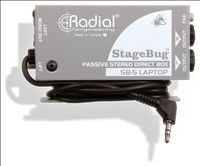 Radial StageBug SB-5 1-channel Passive Laptop Direct Box