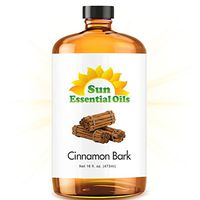 Cinnamon Bark Essential Oil (Huge 16oz Bottle) Bulk Cinnamon Bark Oil - 16 Ounce
