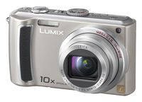 Panasonic Lumix DMC-TZ4S 8.1MP Digital Camera with 10x Wide Angle MEGA Optical Image Stabilized Zoom (Silver)