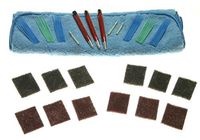 Brushed Finish Refinishing Kit for Steel, Gold or Titanium