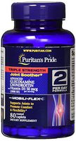 Puritans Pride Triple Strength Glucosamine Chondroitin with Vitamin D3 Caplets, 80 Count