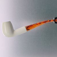 Meerschaum Classic Billiard Smooth Finish Pipe by Paykoc M02160S