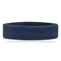H:oter Sportline Head Band, Terry Cloth Headband, Sweat Band, Sweatband, 10 Pieces for 1 Colors - NavyBlue