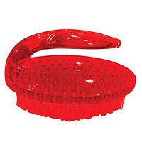 Meat Red Dish Brush – Dishwashing and Kitchen Cleaning and Scouring - Easy Grip Handle, Gentle Bristles – Color Coded Home and Kitchen Accessories by The Kosher Cook