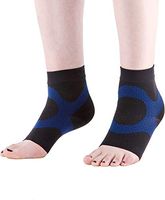 Wanderlust Plantar Fasciitis Sleeves - Open Toe Compression Socks With KT Tape