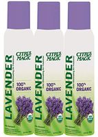 Citrus Magic Organic Odor Eliminating Air Freshener Spray, Lavender Eucalyptus, Pack of 3, 3.0-Ounces Each