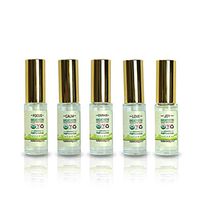 Balanced Guru Breath Me Aromatherapy kit - More Than 70% Alcohol - Certified Organic Essential Oils - Includes Five Different Blends: Focus, Love, Joy, Calm, Courage - Pack of 5 Sprays x 0.27 oz