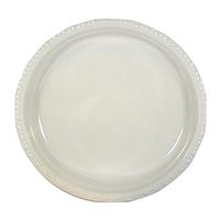 UDL 5oz Plain Plastic Dessert Bowls (Pack of 50) (One Size) (White)