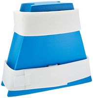 Rolyan Abduction Pillow, Large, Vinyl, Durable Foam Pillow for with Hip Abduction, Foam Block with Velfoam Strap to Secure The Legs and Hips and Reduce Pain, Velfoam Straps Securely Fasten Block