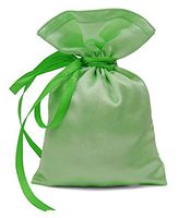 Darling Souvenir 50 Satin Drawstring Gift Pouch Small Wedding Party Favors Bag - 8" x 10" inches Baby Shower Thank You Pouches- Mint Green