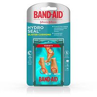 Band-Aid Brand Hydro Seal Blister Cushion Bandages, Variety Pack of Waterproof Blister Pads, 5 ct