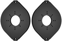 Speaker Adapters For Tweeters Fits Ford And Mazda - 1.25" cutout - SAK020_125-1 Pair