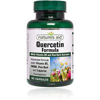 Natures Aid Quercetin Formula, Vitamin B5, Pine Bark Extract, MSM 90 Vcaps 2PK