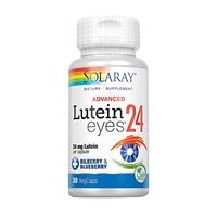 Solaray Advanced Lutein Eyes, 24mg | Eye & Macular Health Support Supplement w/Naturally Occurring Lutein and Zeaxanthin | Non-GMO | Vegan | 30 Count