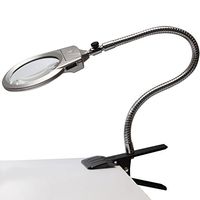 Amyove Hose Desktop Lamp Style Metal Magnifying Glass Study Room Stationery Office Supply Christmas Gift Decoration